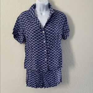 Daisy Print Pajama Set